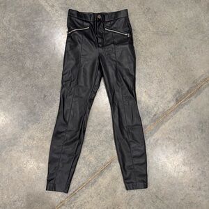 NWT Zara leather pants